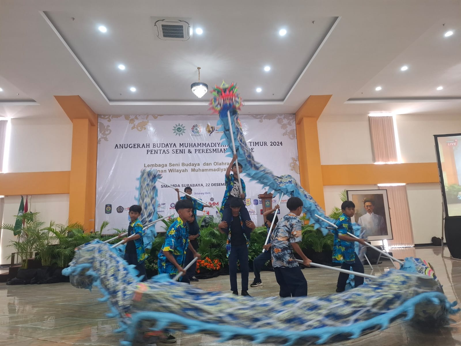 MTs Muhammadiyah 19 Surabaya Turut Meriahkan Acara Anugerah Budaya Muhammadiyah Jatim 2024