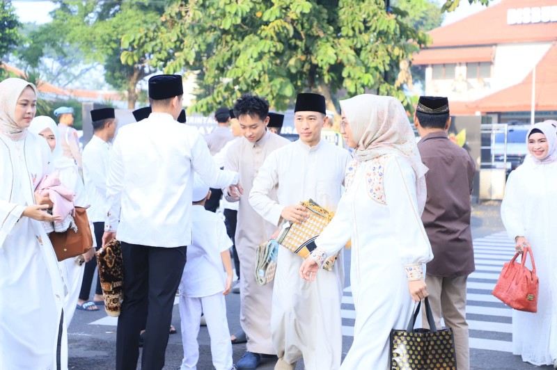 Hangatnya Idulfitri di Polres Kediri Kota Perkuat Kebersamaan dan Soliditas