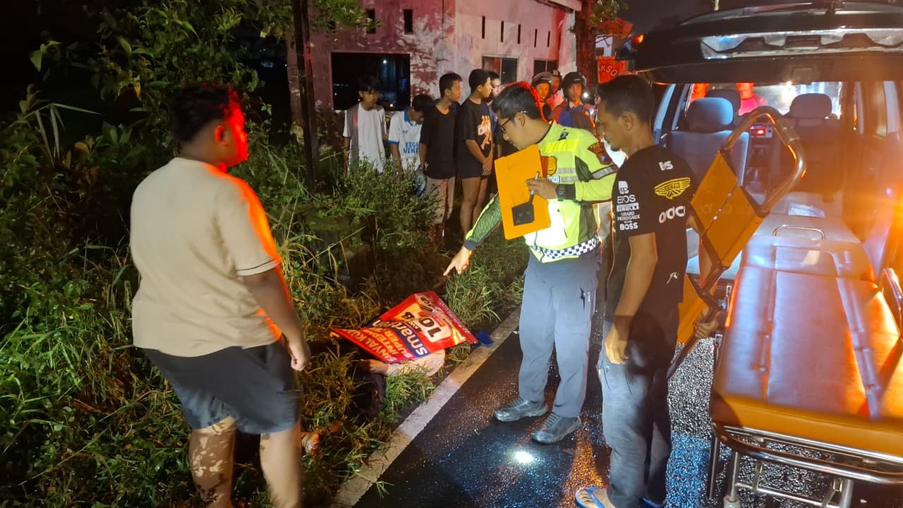 Adu Banteng Motor di Depan TPU Ajung, Dua Nyawa Melayang