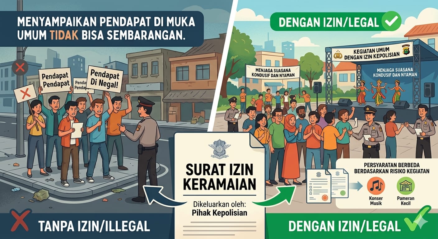 Cara Membuat Izin Keramaian di Kepolisian, Mulai dari Hajatan hingga Demo