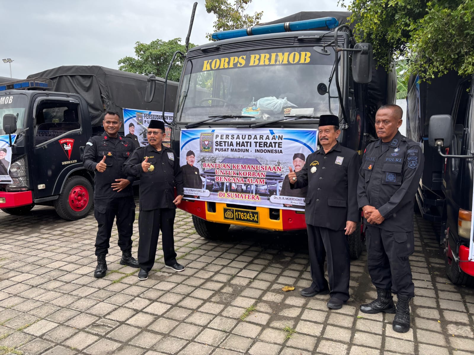 PSHT Pusat Madiun Salurkan Bantuan Korban Bencana Lebih dari Rp4 Miliar