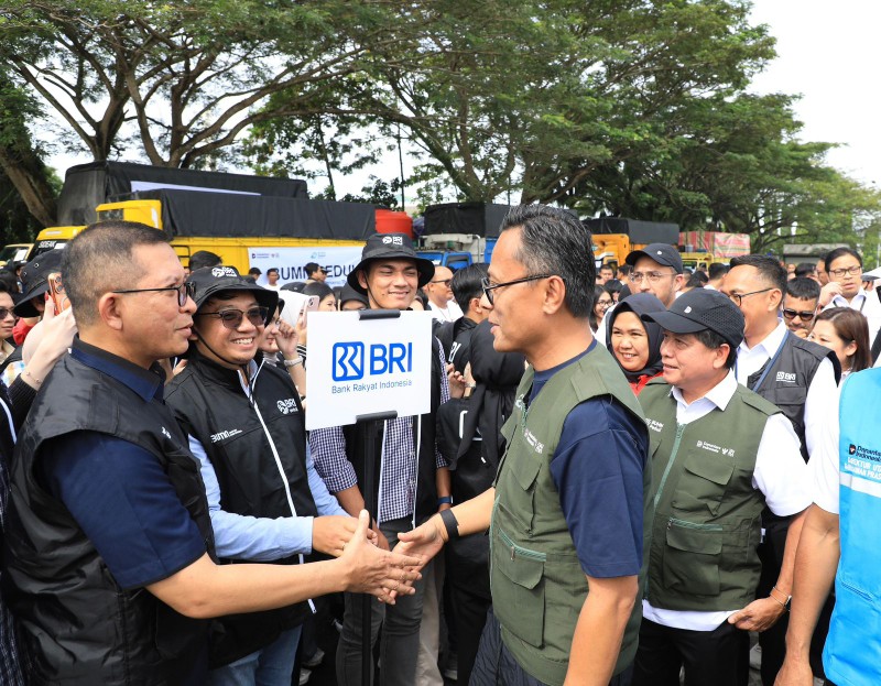 Komitmen Nyata BUMN Peduli, BRI Terjunkan Relawan dan Dukung Pemulihan Bencana Sumatera