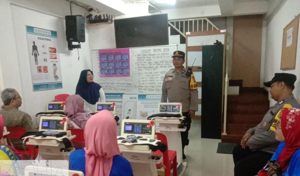 Cegah Kenakalan Remaja, Polsek Simokerto Gelar Jumat Curhat di Sidodadi