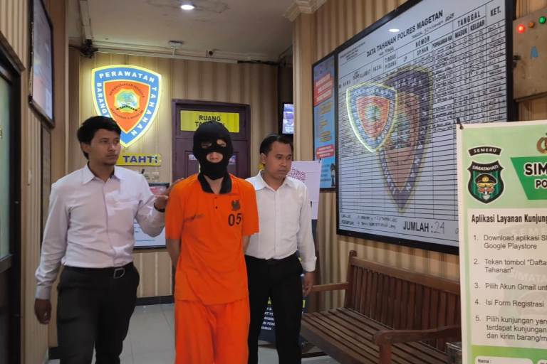 Pria Magetan Dibekuk Polisi atas Dugaan Kekerasan Seksual terhadap Adik Tiri