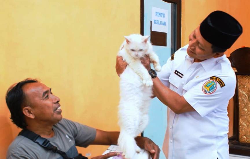 Vaksinasi Rabies Gratis Hewan Kesayangan Warnai Hari Jadi Kota Pasuruan Ke-340