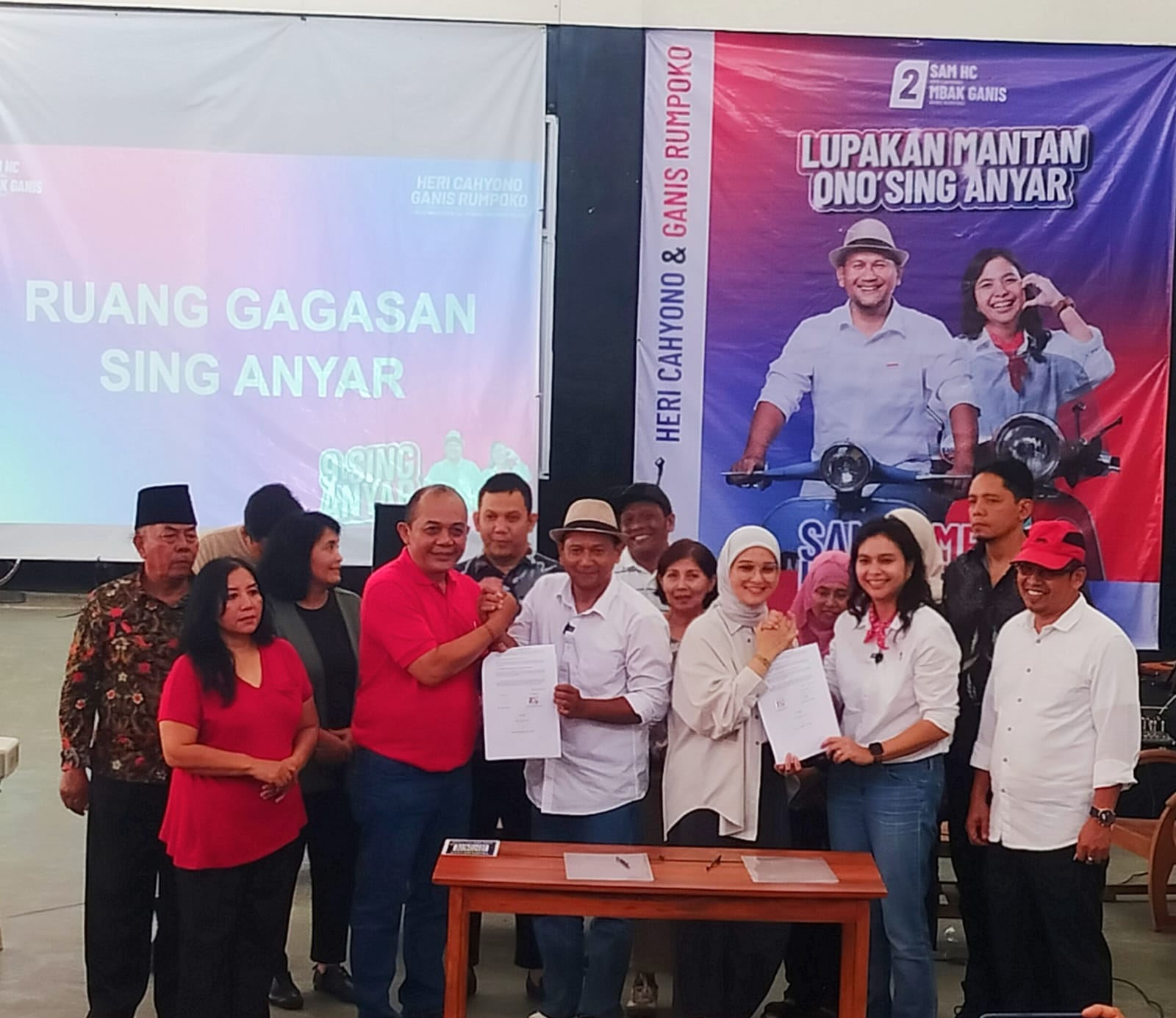 Wujudkan Kota Malang yang Nyaman, Sam HC-Mbak Ganis Siapkan Program 9 Sing Anyar