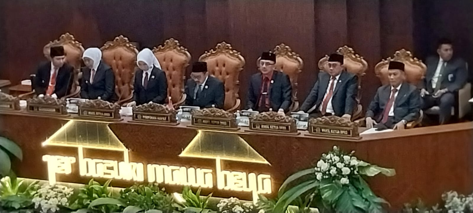 Peringati HUT Ke-80 RI, Paripurna DPRD Jatim Dengarkan Pidato Kenegaraan Presiden Prabowo