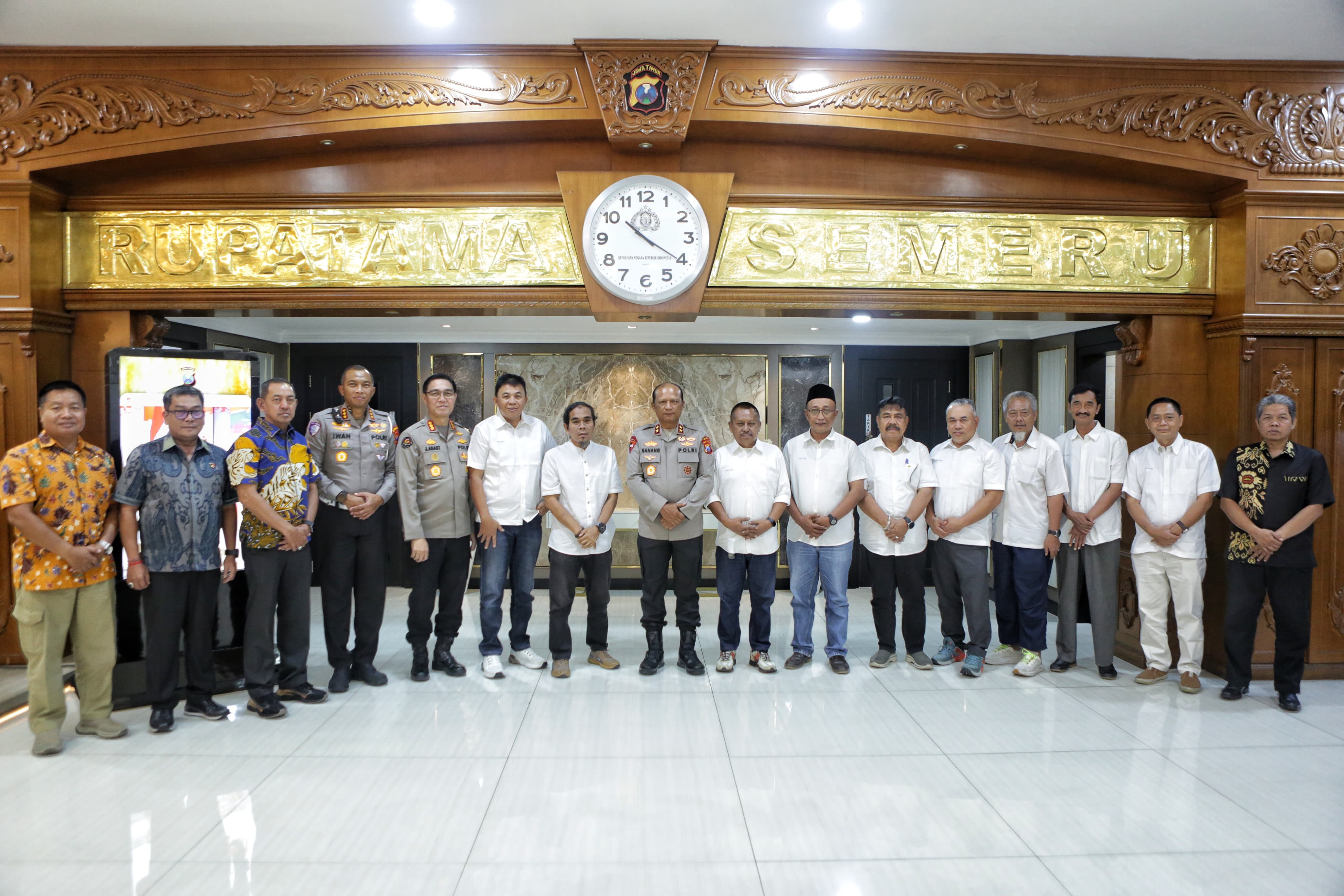 Polda Jatim Ajak PWI Perkuat Sinergi Harmonis dan Produktif