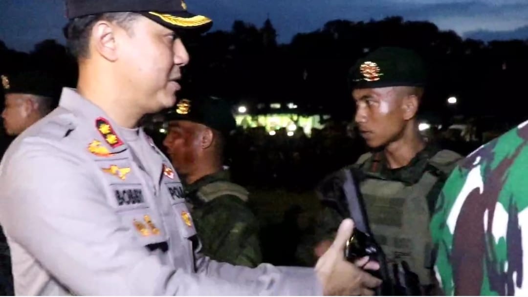 Kapolres Jember Apresiasi Dedikasi Prajurit Yonif 509/BY Jaga Perbatasan RI-PNG