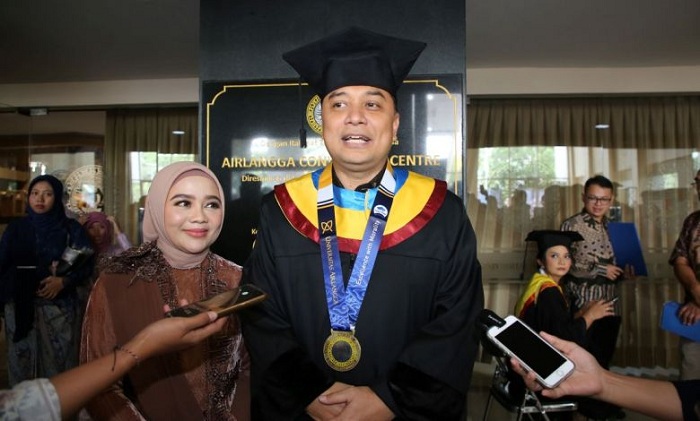 Wali Kota Eri Cahyadi Wisuda Bareng AHY