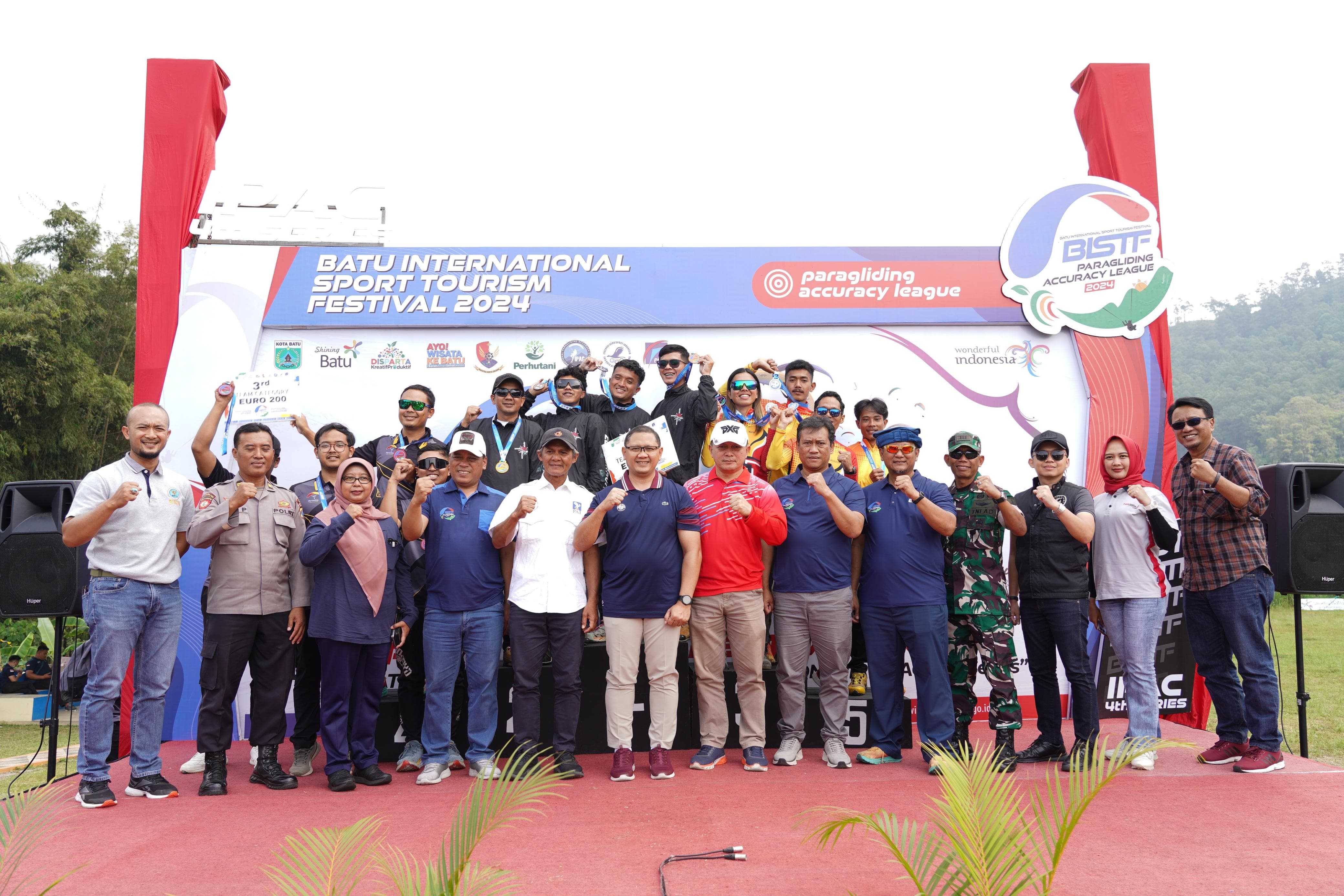 BISTF Paragliding Accuracy League 2024, Pj Wali Kota Batu Targetkan Tahun Depan Go Internasional