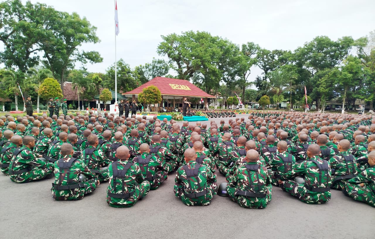Rindam V/Brawijaya Buka Dikmaba Infanteri, Siapkan Bintara Profesional untuk 750 Batalyon Teritorial