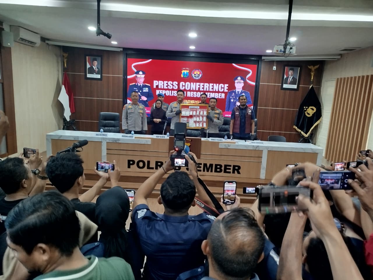 Gagalkan Peredaran Narkoba Jaringan Antar Pulau, Polres Jember Ringkus Residivis Kakap
