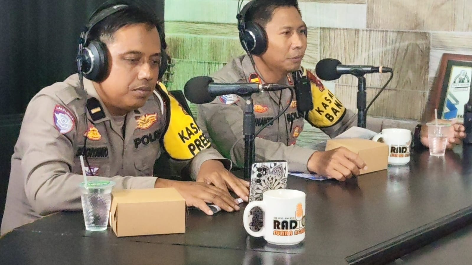 Satlantas Polres Ngawi Gelar Talk Show Sosialisasi Ops Zebra Semeru 2025