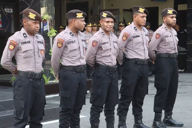 Bhinneka Tunggal Ika, Lima Bintara Remaja Asal Papua Ditempatkan di Polres Tulungagung