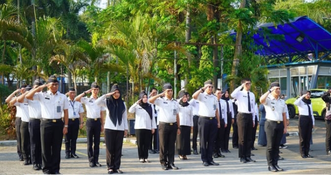 Komitmen Perlindungan Anak, Kantor Imigrasi Cilegon Gelar Upacara Peringatan HAN ke-42