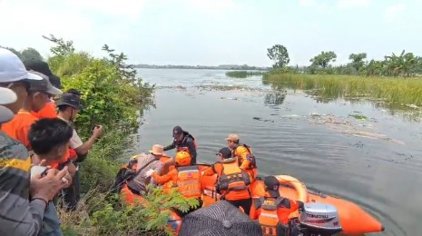 Pencari Rumput Desa German Ditemukan Tewas Mengapung di Waduk Lamongan