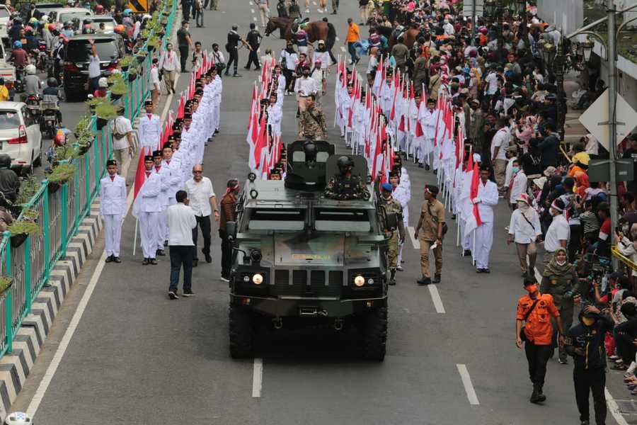 Semarak Parade Surabaya Juang, Tradisi Sejarah Tahunan Hingga Jadi Daya Tarik Wisatawan 
