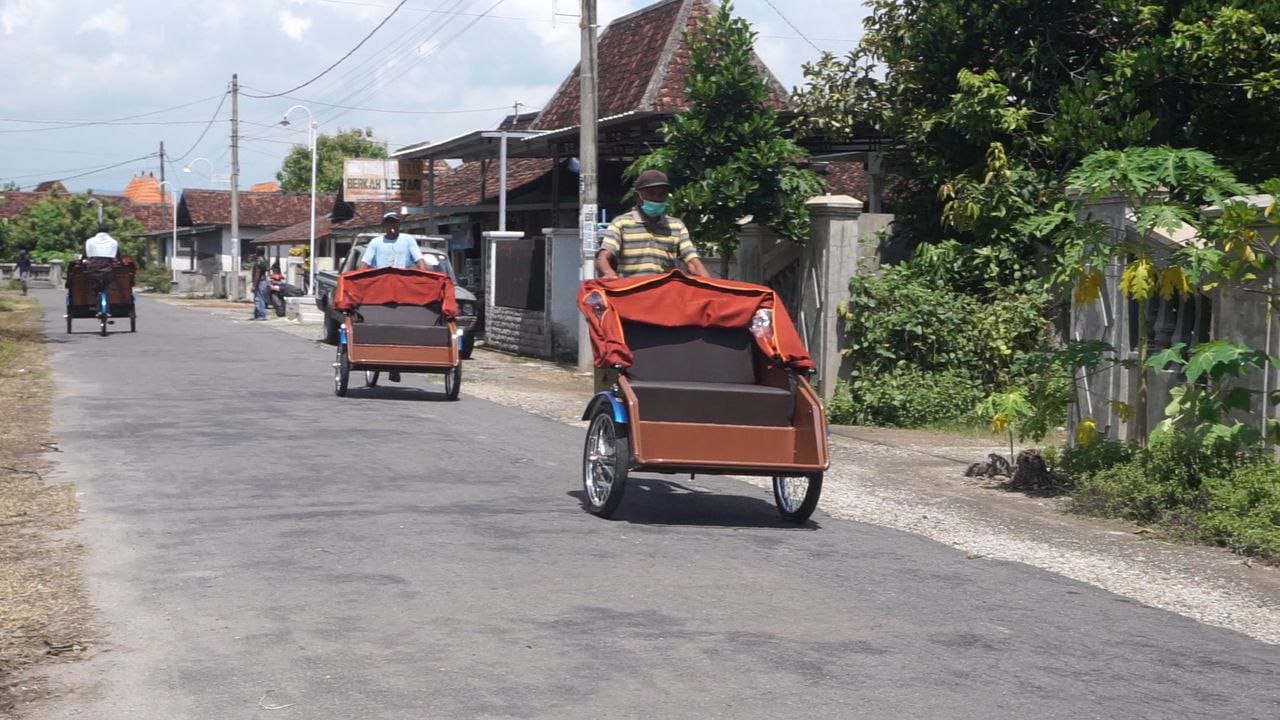 Penerima Becak Listrik di Madiun Diberikan Pelatihan