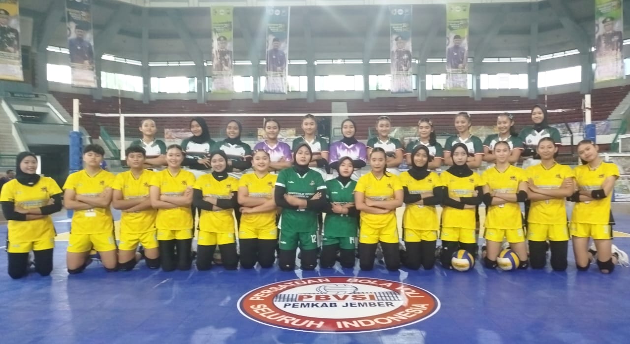 Derby Sengit! Bina Voli Jember vs Jenggolo Sport Sidoarjo Perebutkan Tiket Semifinal