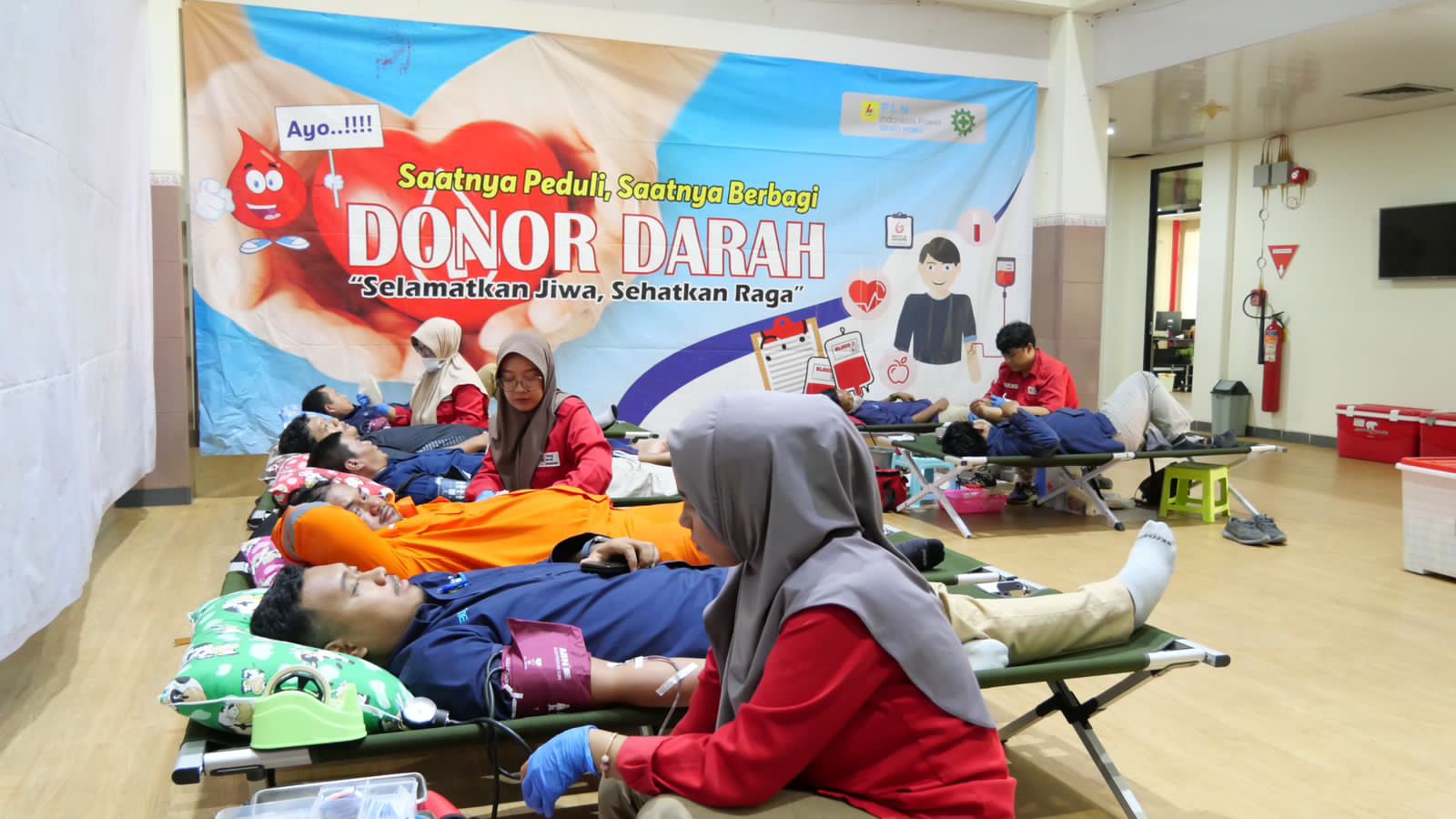 PLN Indonesia Power UBP Grati Gelar Aksi Donor Darah, Wujud Kepedulian terhadap Sesama