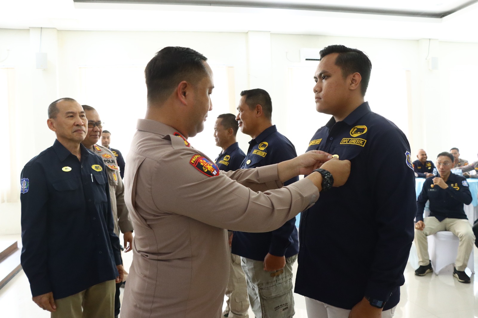 Perkuat Sinergitas Jaga Kamtibmas, Kapolres Gresik Lantik Pengurus APSI