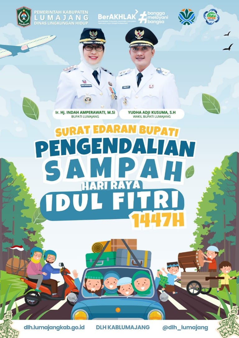 Pemkab Lumajang Gaungkan Jargon Lebaran Minim Sampah, Wujudkan Lingkungan Sehat