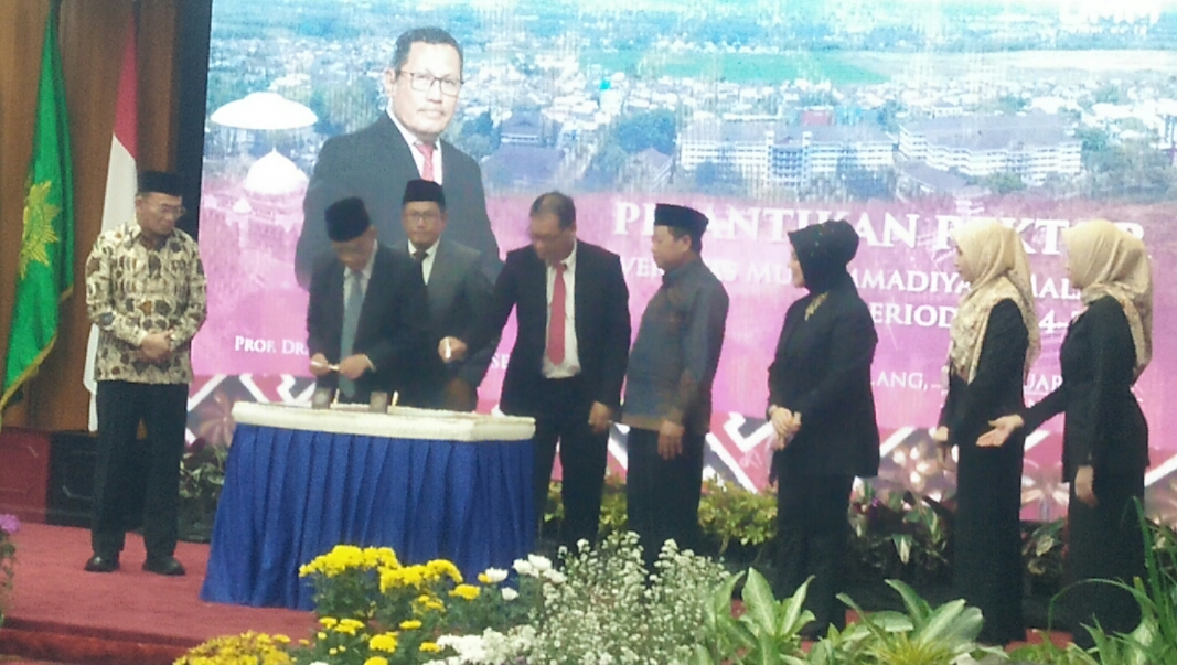 Prof Nazaruddin Malik Resmi Jabat Rektor UMM
