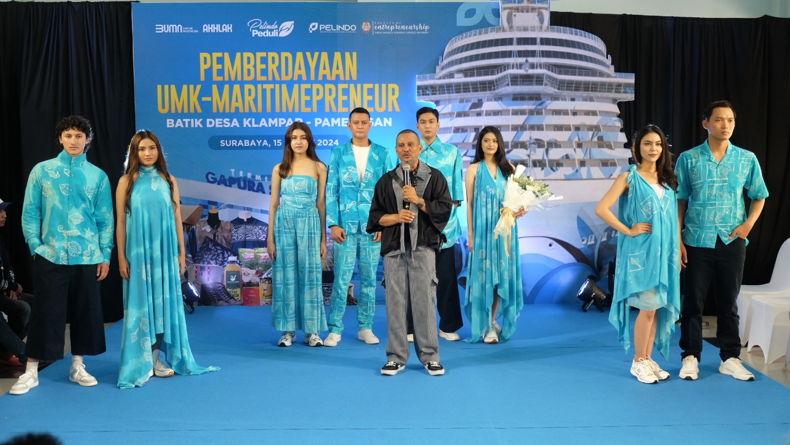 Sambut Kapal Pesiar Seven Seas Mariner, Pelindo Gelar Pameran Batik dan Busana