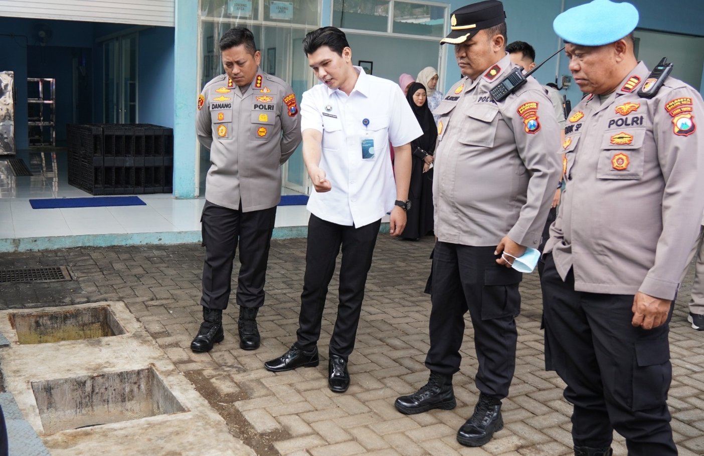 Sidak SPPG, Kombes Pol Danang Pastikan Berjalan Sesuai SOP