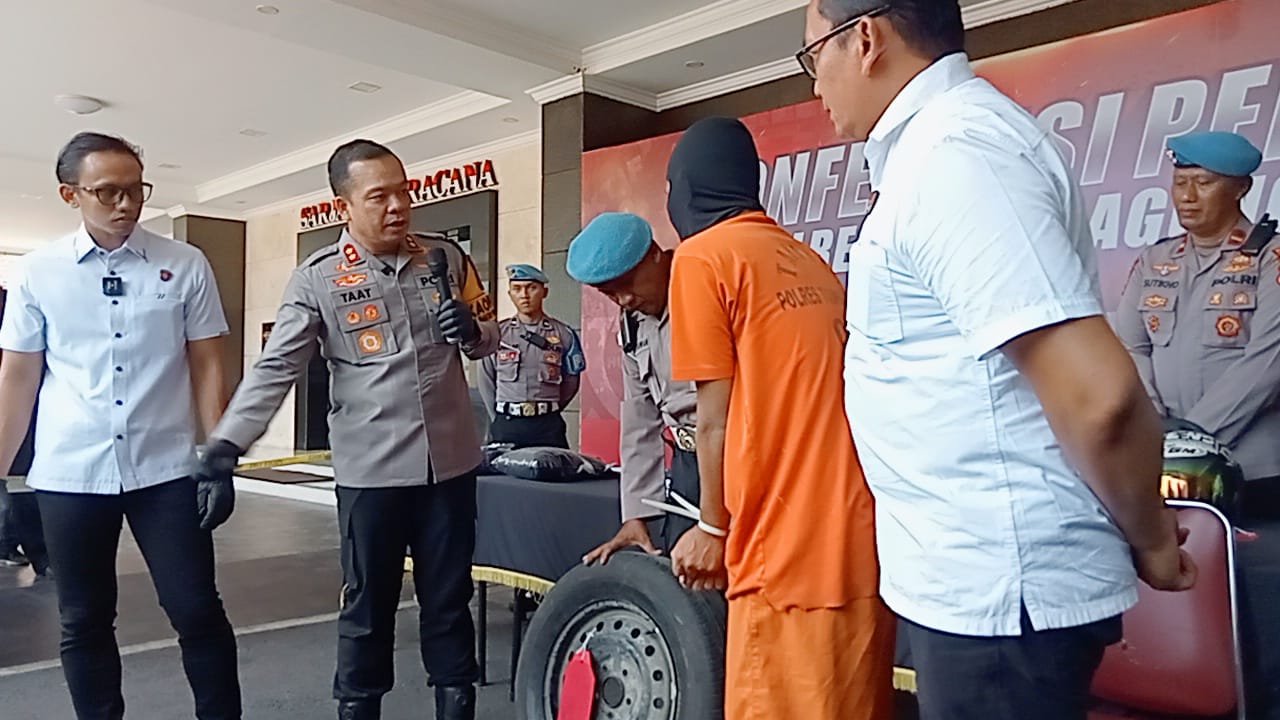 Pelaku Kempes Ban di Tulungagung Didor, Sasar Mobil Berisi Uang dan Barang Berharga