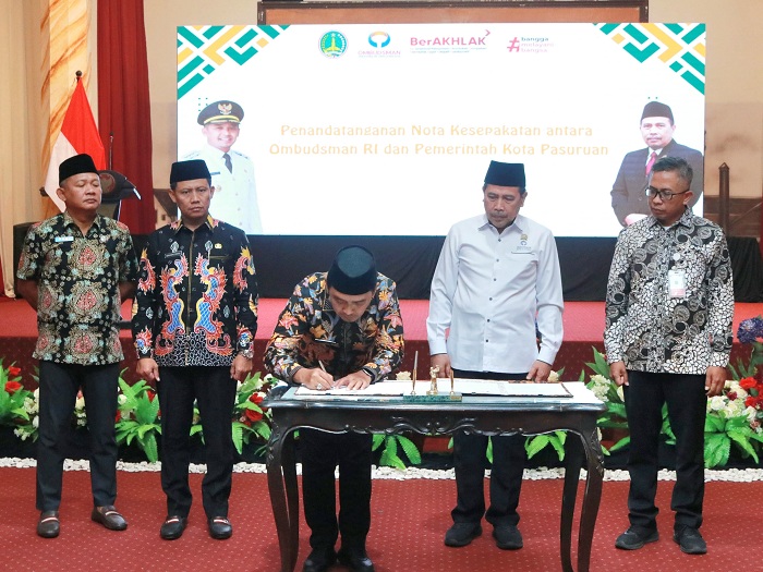 Wali Kota Pasuruan Sambut Arahan Ombudsman RI untuk Peningkatan Kualitas Pelayanan Publik