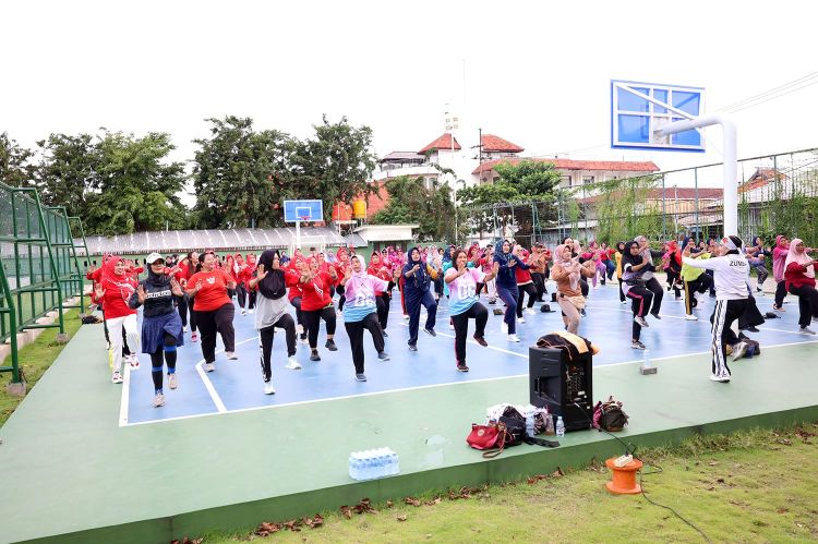 Transformasi Lapangan Rangkah Surabaya Jadi Ruang Kreatif dan Olahraga Pelajar