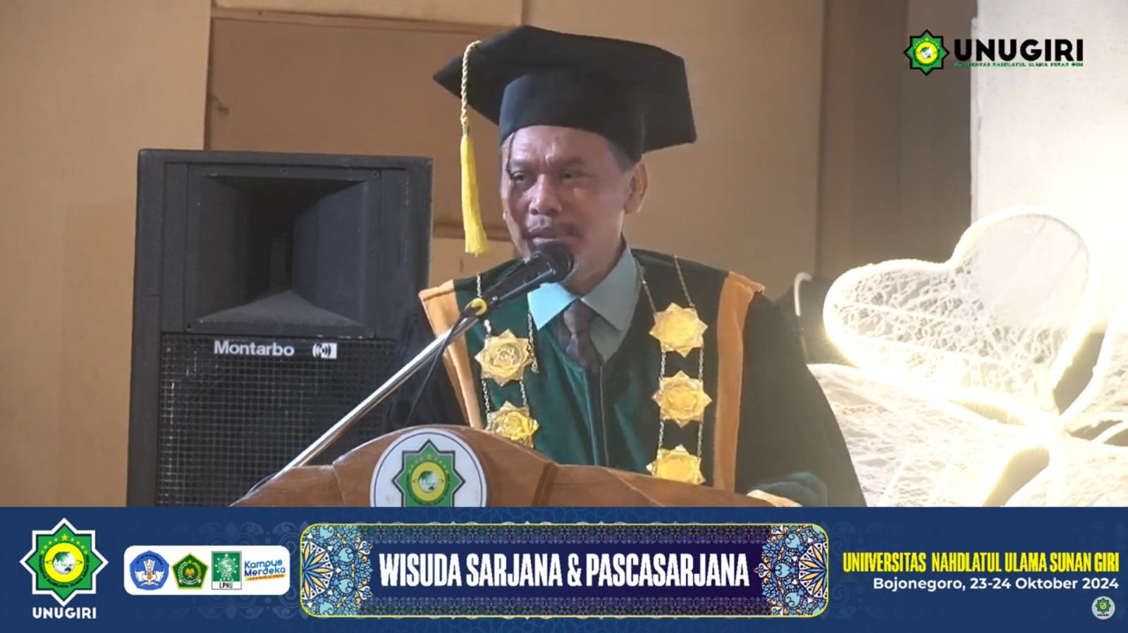 Rektor Unugiri ke Wisudawan: Ingin Raih Kesuksesan, Berbaktilah pada Orang Tua