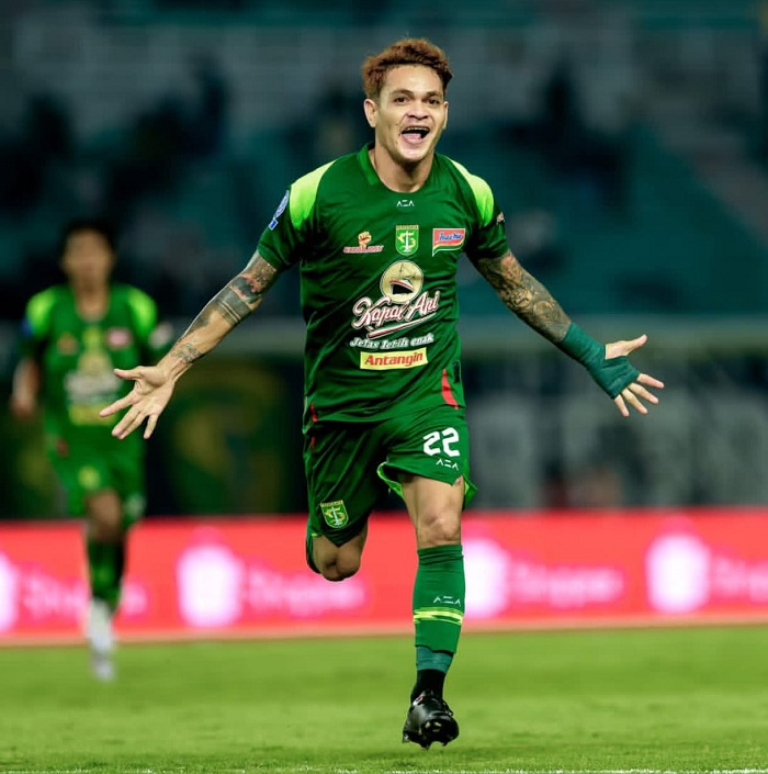 Gol Gali Freitas Bawa Persebaya Unggul 1-0 atas PSM Makassar