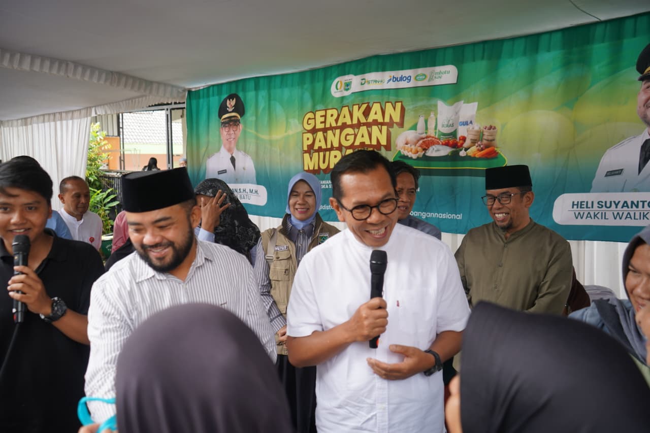 Stabilkan Harga Pangan Jelang Idulfitri, GPM Pemkot Batu Ditutup di Mojorejo