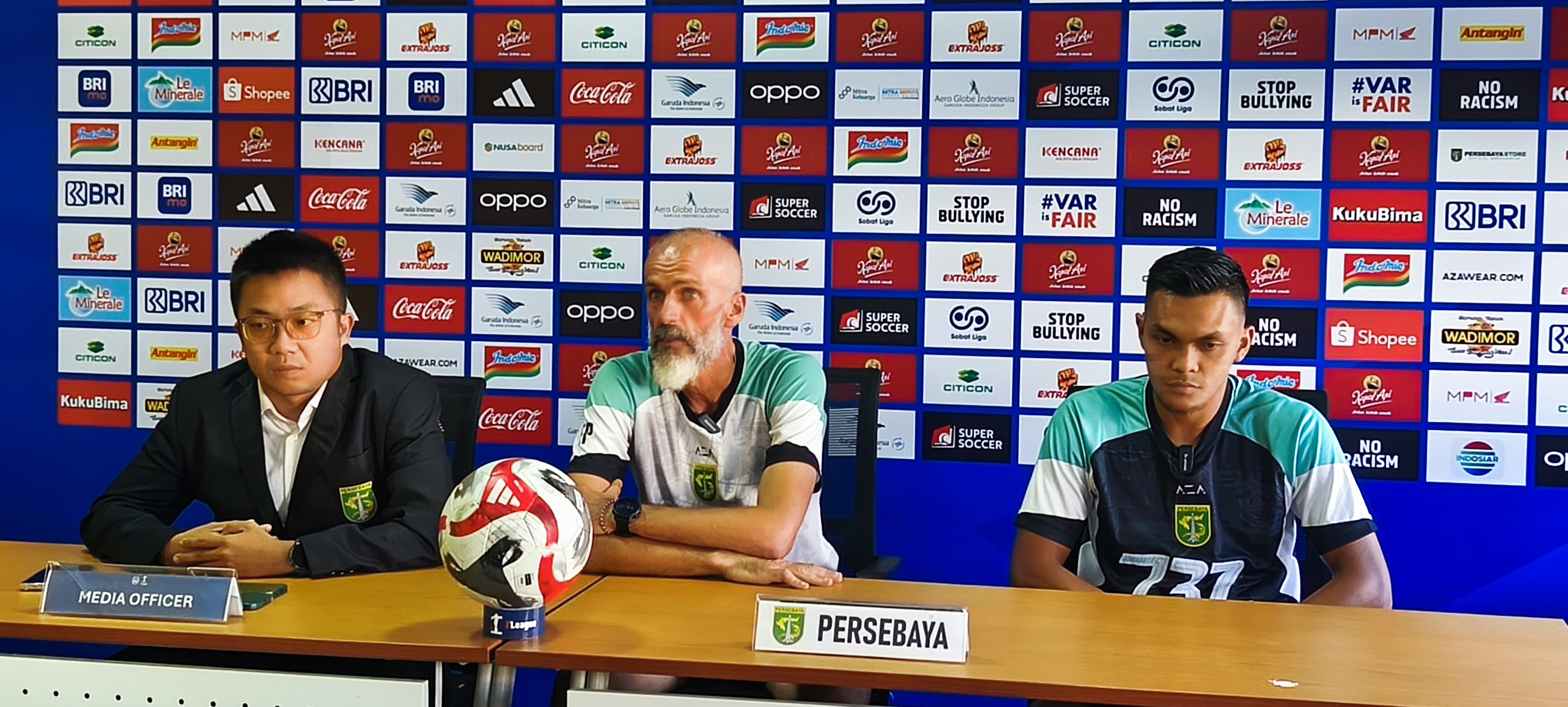 Hadapi Persis Solo, Persebaya Optimistis Menang di GBT