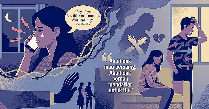 Pengkhianat Cinta (2)  Perempuan Itu Tidak Mau Mundur
