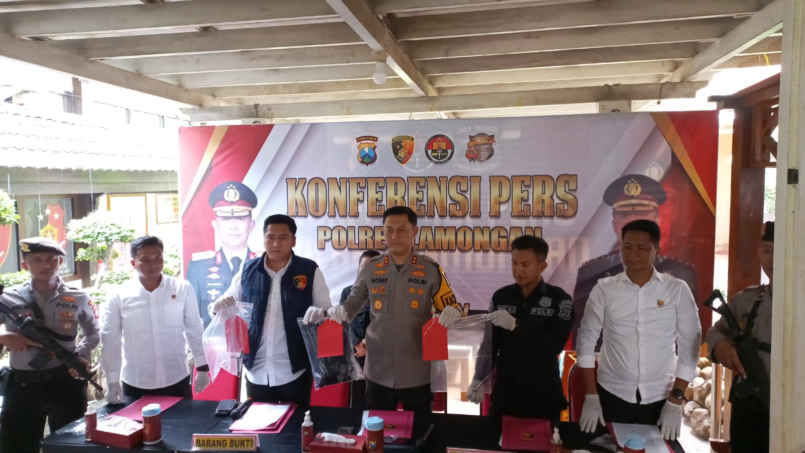 Spesialis Pembobol Minimarket Antarkota Dibekuk Satreskrim Polres Lamongan