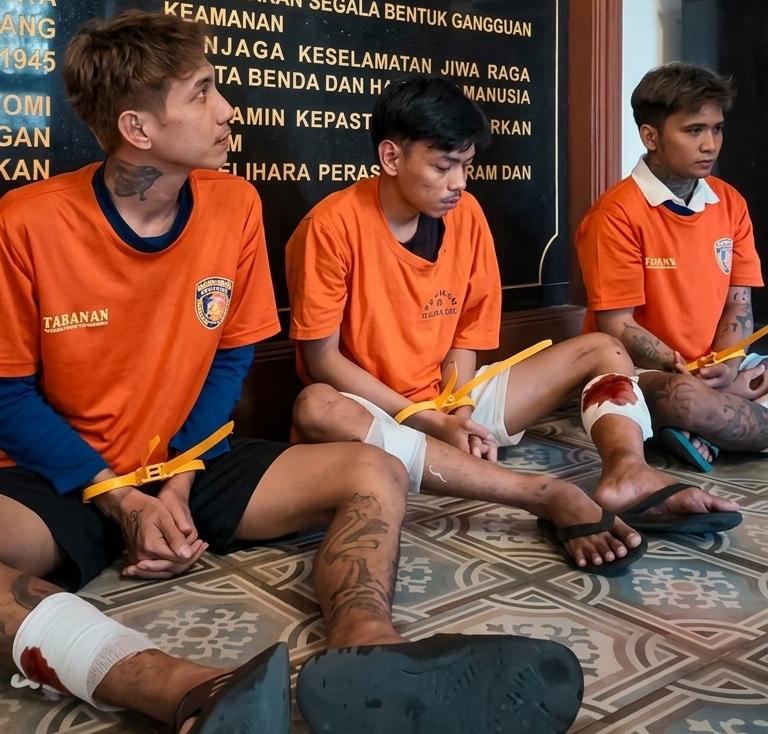 Melawan saat Ditangkap, 3 Residivis Curanmor Ditembak Resmob Polrestabes Surabaya