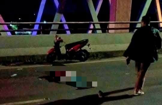 Ngebut dan Jatuh di Jembatan Sembayat Gresik, Pemuda Lamongan Luka Berat