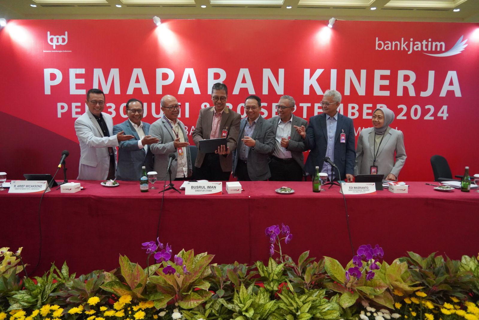 Catat Kinerja Positif, Penyaluran Kredit Bank Jatim Tumbuh 20,13 Persen