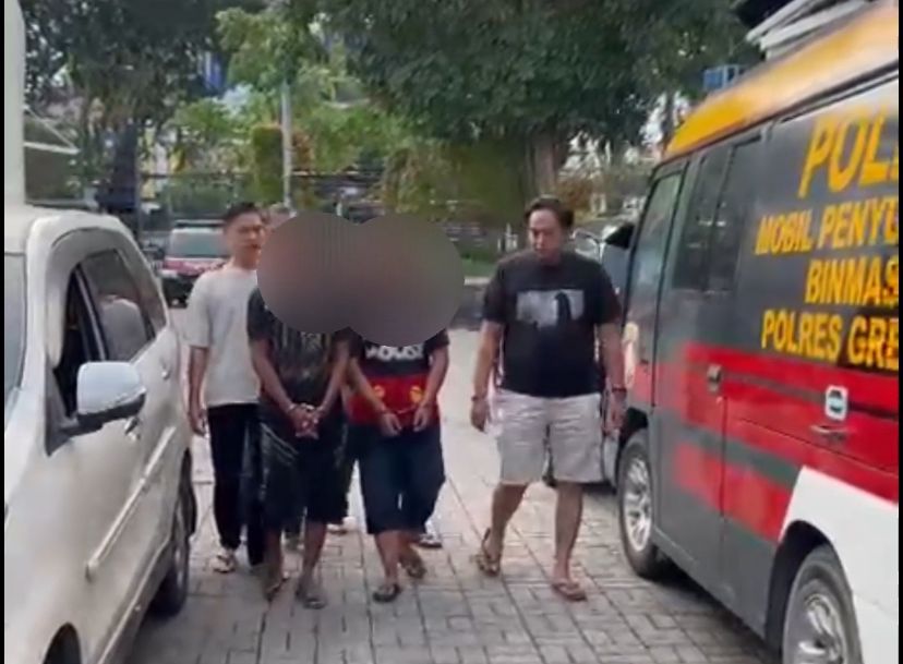 Curi 4 HP di Warkop Manyar Gresik, 2 Maling dan Penadah Dibekuk Polisi
