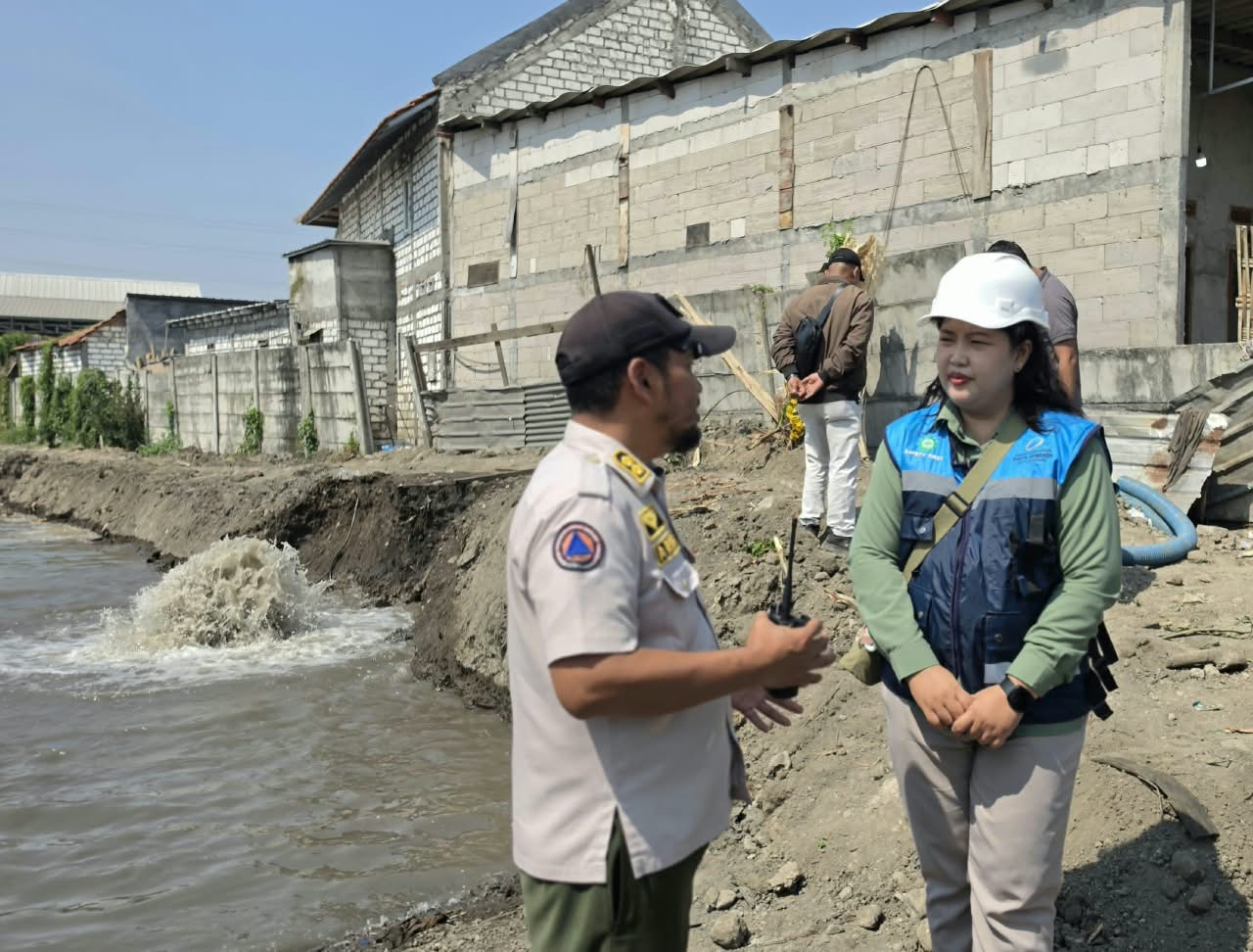 Semburan Air di Tol Dupak Surabaya Bukan dari Pipa PDAM, Ternyata Milik Petrokimia Gresik