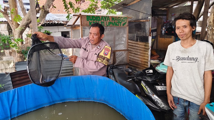 Polsek Genteng Dukung Budidaya dan Abon Lele untuk Ketahanan Pangan