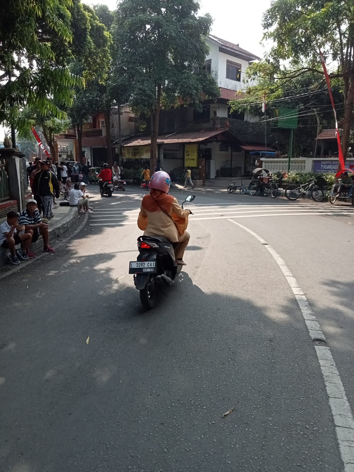 Car Free Day Tulungagung Tak Lagi Steril dari Kendaraan Bermotor 