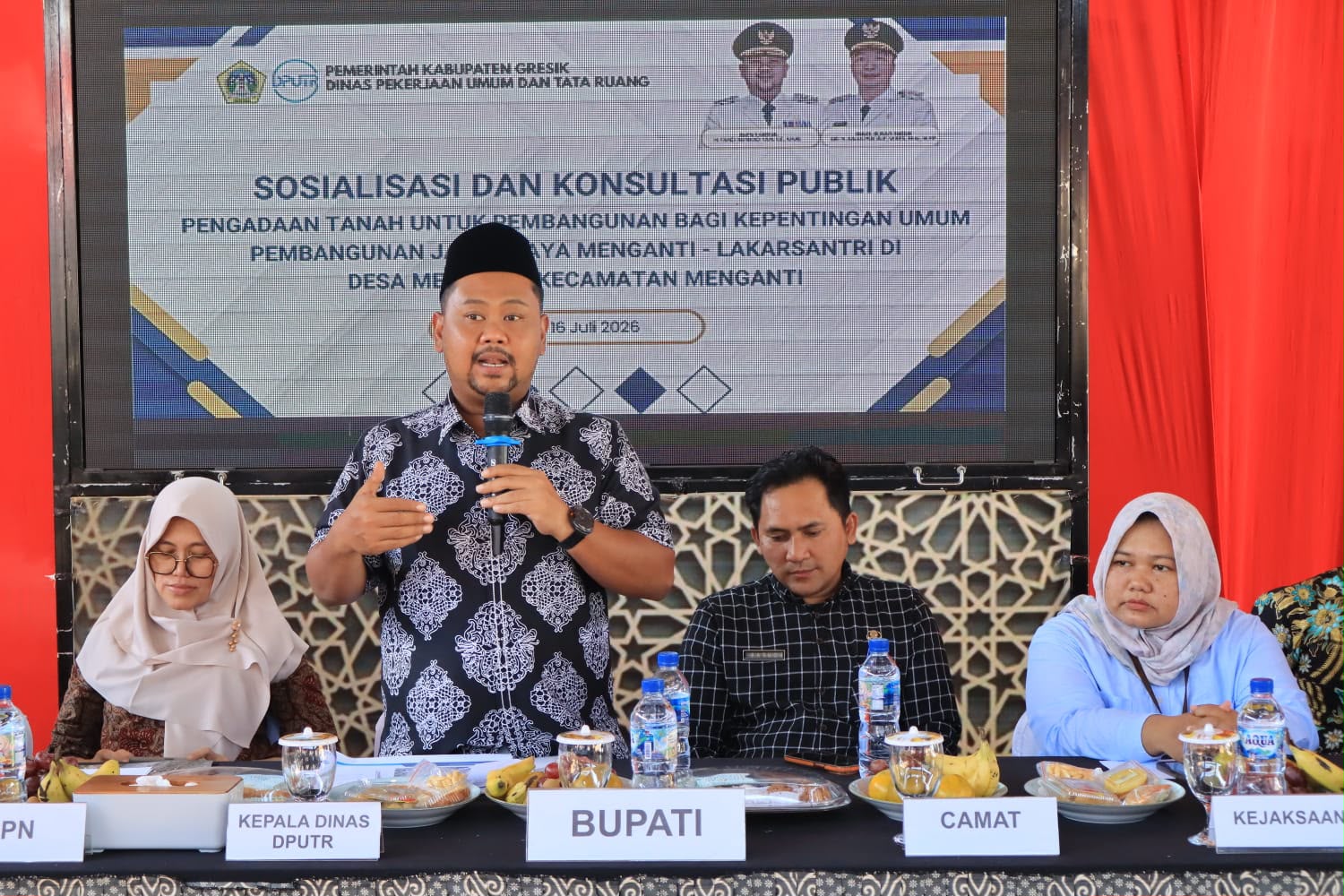 Pelebaran Jalan Menganti-Lakarsantri Dimatangkan, Pemkab Gresik Masuki Tahap Pengadaan Tanah