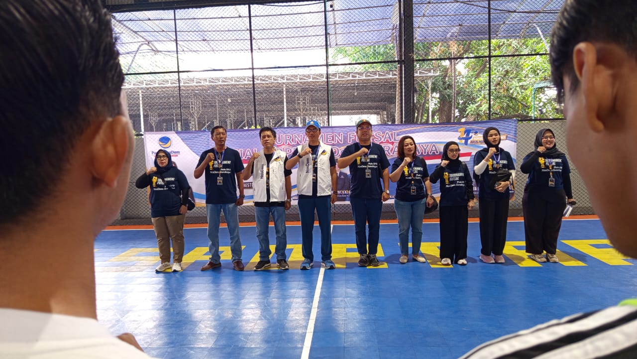 Semarak HUT ke-14 NasDem: DPD Surabaya Gelar Turnamen Futsal, Perkuat Solidaritas Kader Muda