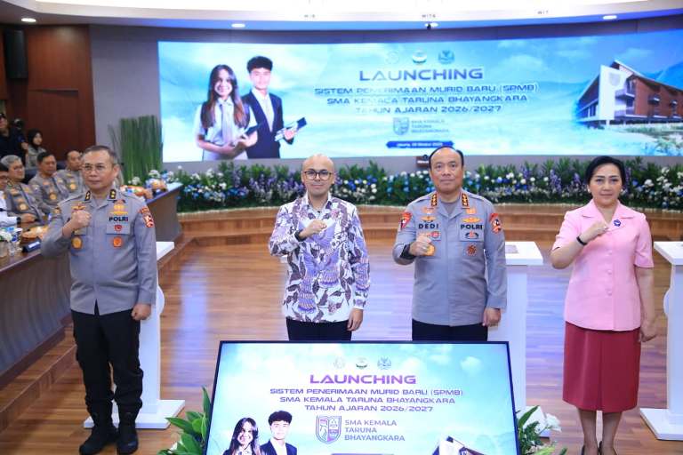 Wakapolri Pimpin Kick Off Seleksi Masuk SMA Kemala Taruna Bhayangkara Angkatan Kedua