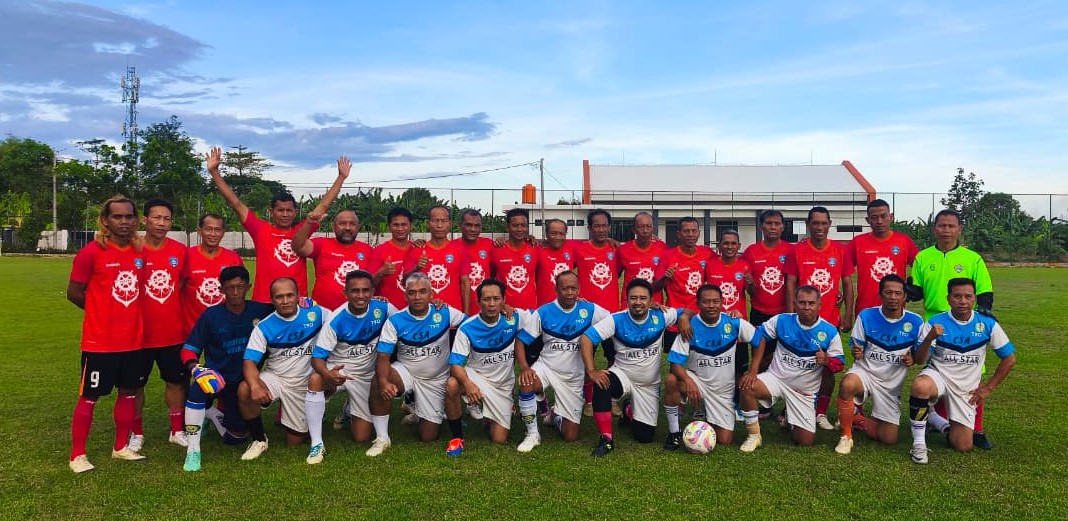 Lomy FC yang Bermaterikan Mantan Pemain Persebaya Meriahkan Ultah CSA Allstar